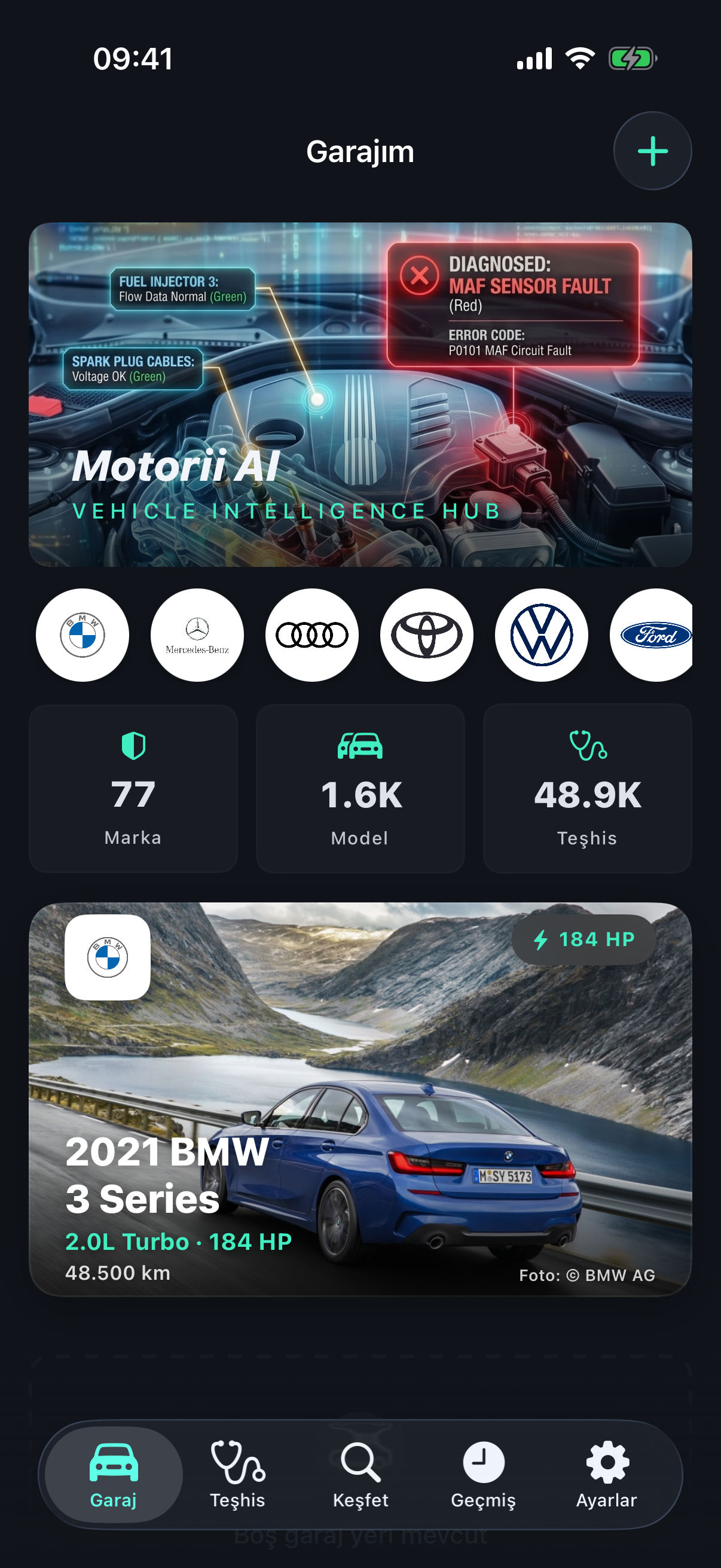 Motorii garage screen